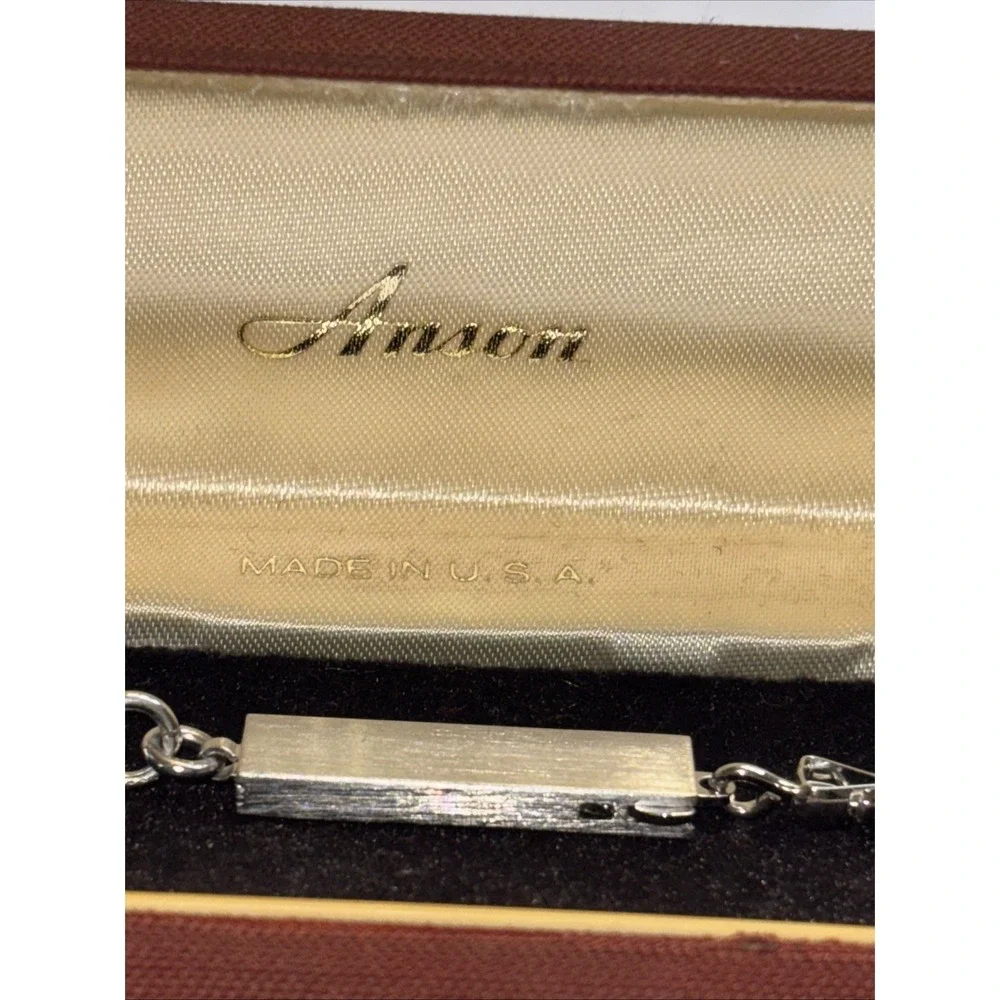 Vintage Anson Keychain Money Clip NOS New In Box Made In The USA Gift Set